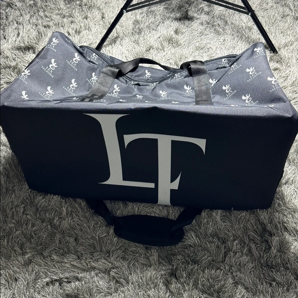LEX Black Duffel Bag